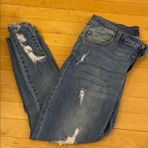 Distressed Skinny Jeans